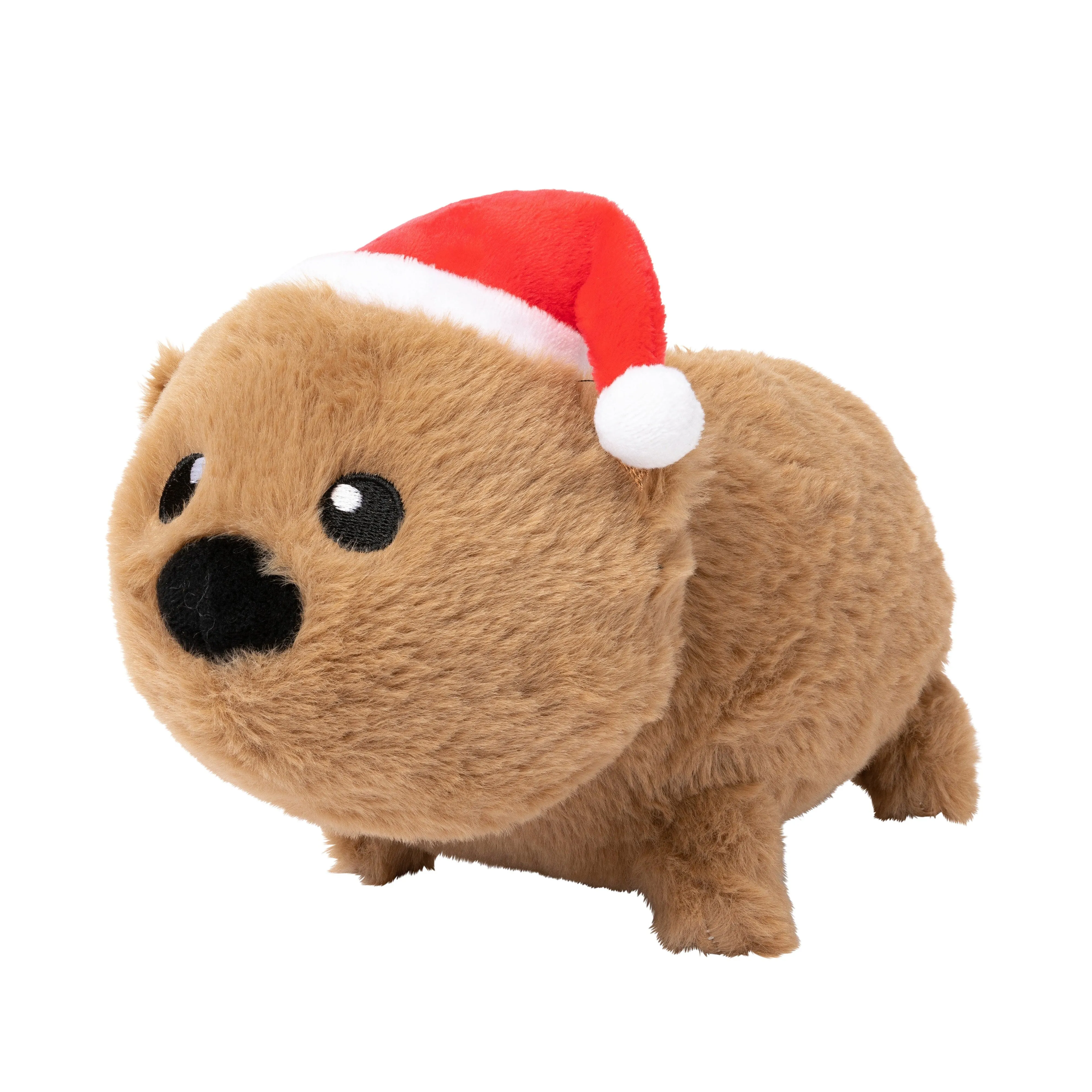 FuzzYard Christmas Felix-Navidad Wombat Soft Dog Toy